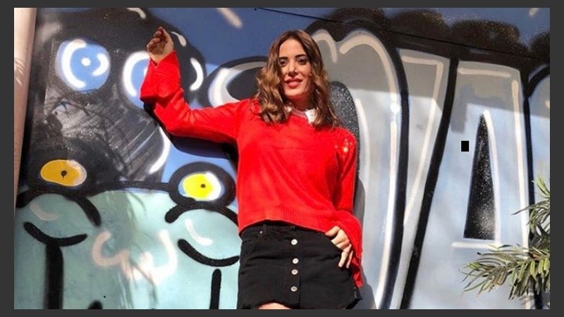 Jésica Cirio y su nuevo rostro. 
