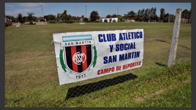 Vista del Club Atlético y Social San Martín.