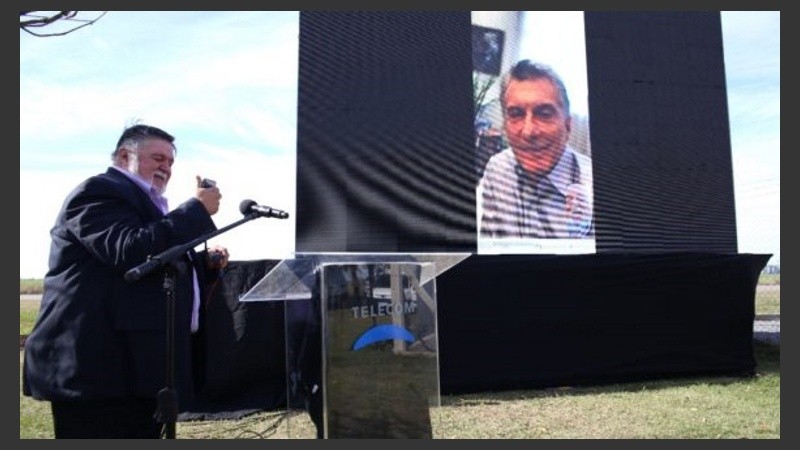La videollamada entre Macri y el jefe comunal. 