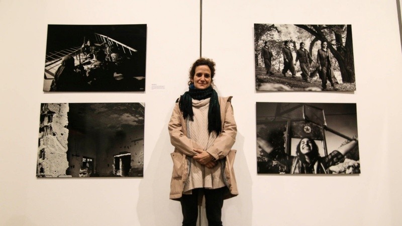 Virginia Benedetto, una de las reporteras gráficas de Rosario que expone en la muestra este año. 