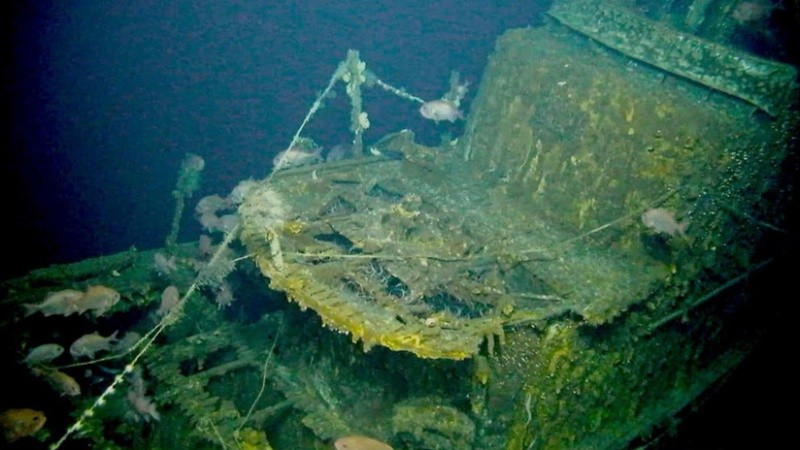 El USS Grayback fue descubierto con gran parte de su cuerpo intacto.
