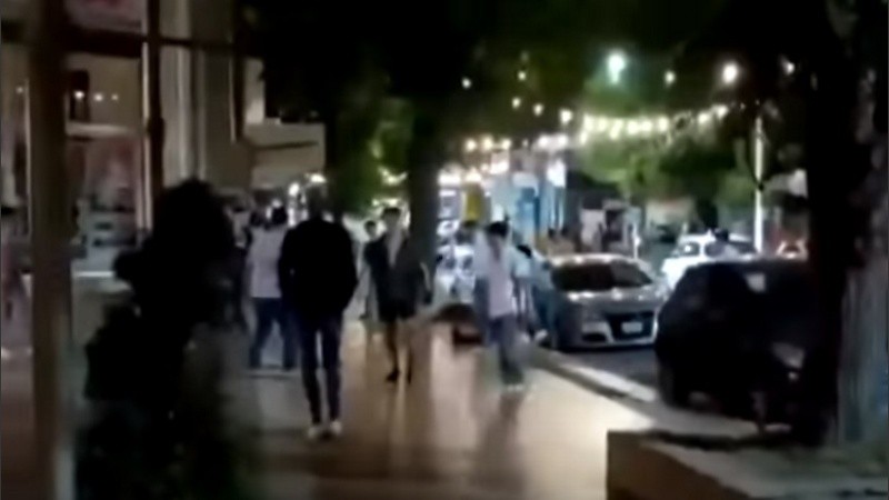 El video que muestra el ataque fatal contra el joven en Villa Gesell.