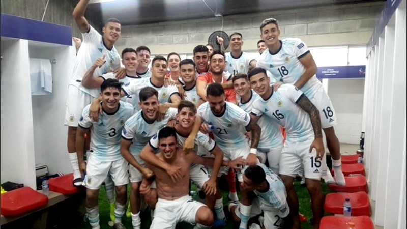 Argentina se impuso por 1-0 ante Ecuador y se clasificó en la siguiente ronda del preolímpico
