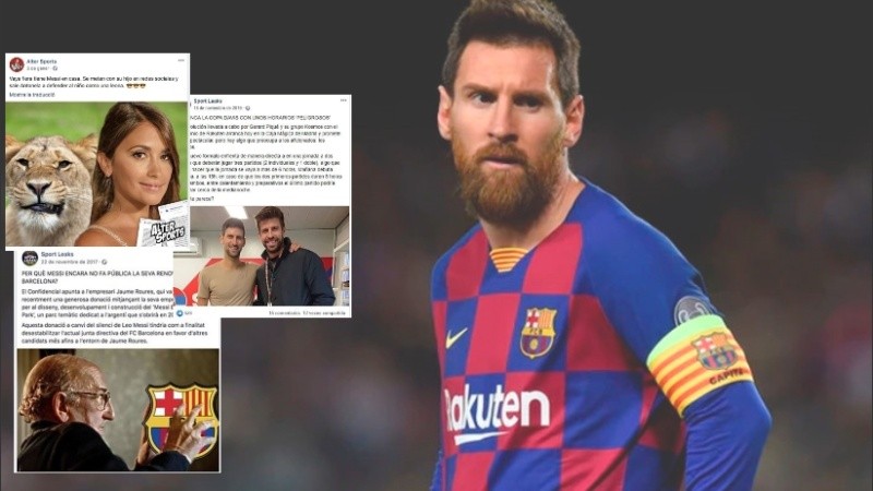 Escándalo en el Barcelona: denuncian que el club contrató a una empresa para atacar a Messi y sus compañeros en las redes