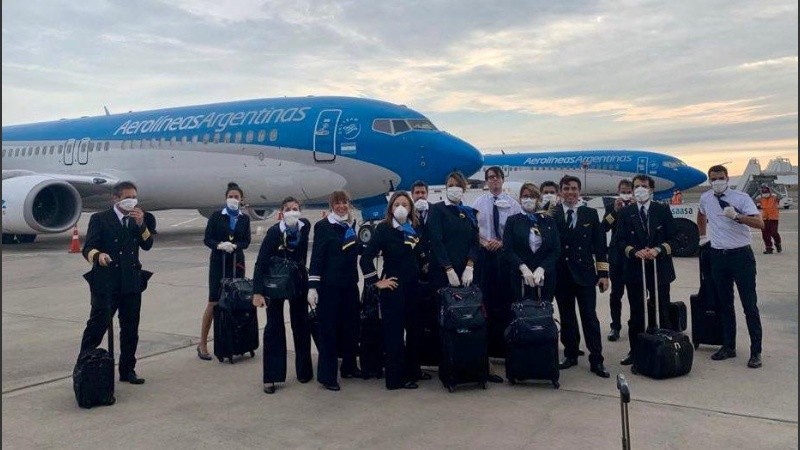 Este sábado salen dos vuelos a San Pablo para repatriar argentinos en medio de la pandemia. 