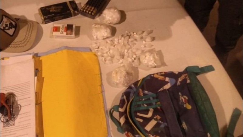 Unos 300 envoltorios de cocaína secuestrados a principio de año. 