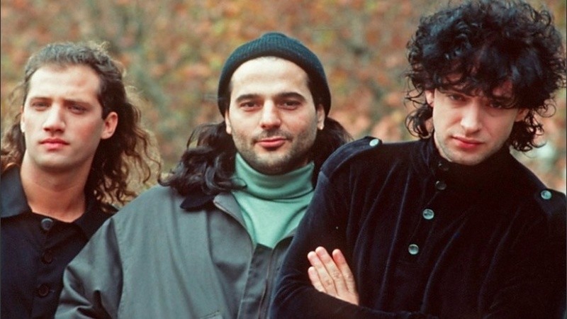  Charly Alberti, Zeta Bosio y Gustavo Cerati.
