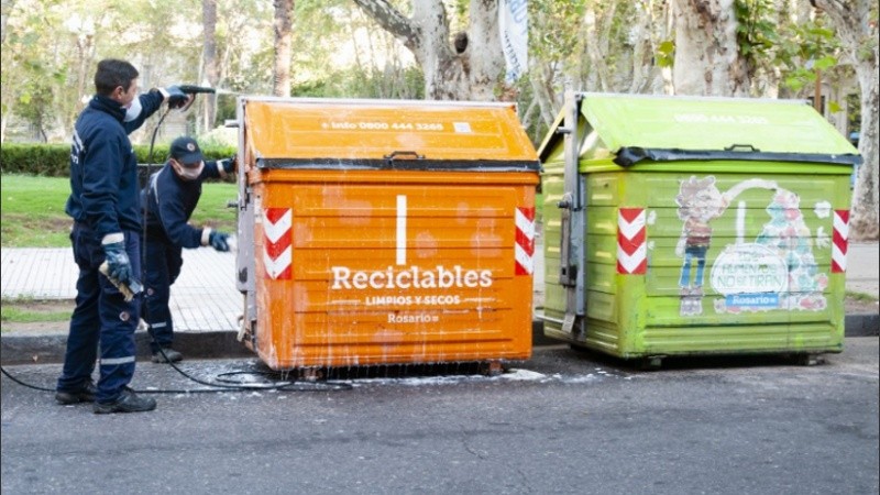 Finalizado el proceso, la basura se descarta como siempre. 