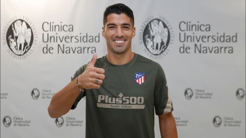 El delantero uruguayo ya firmó con Atlético Madrid por dos años.