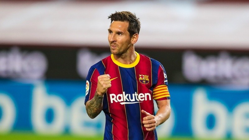 Leo Messi anotó un gol y propició otro en la goleada de Barcelona.