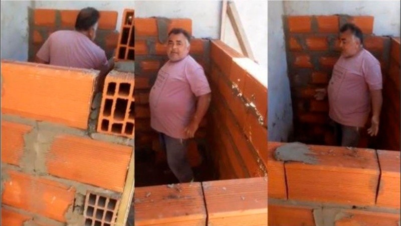 Equivocación o no, la reacción del obrero hizo estallar a todos 