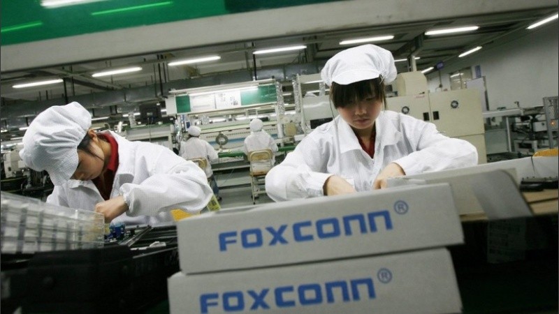 Foxconn es el mayor fabricante de chips a nivel global. 