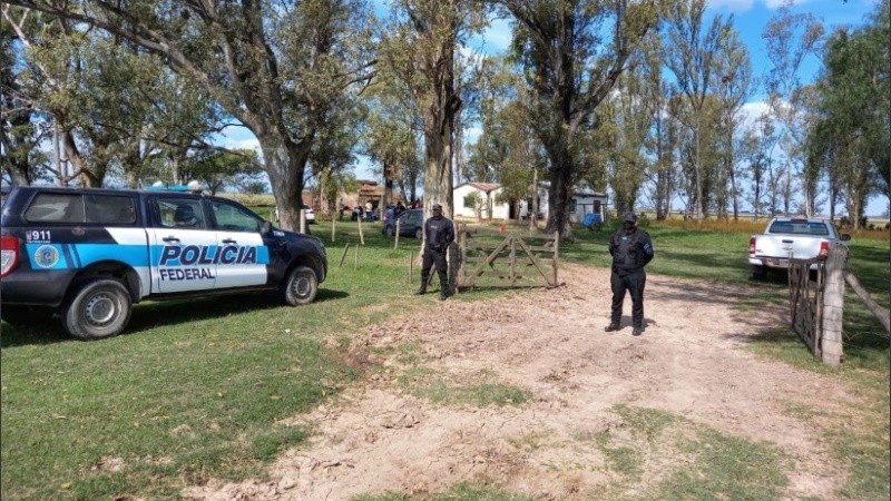 El operativo estuvo a cargo de la Policía Federal Argentina.