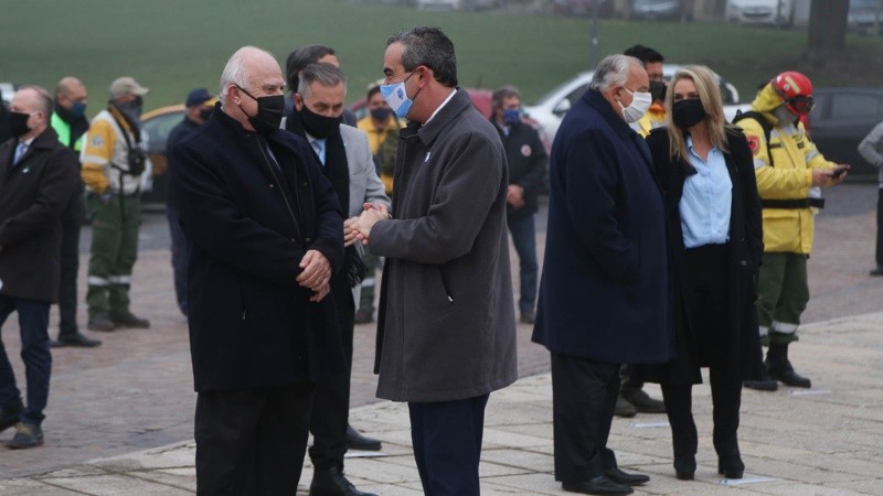 Lifschitz junto a Javkin.