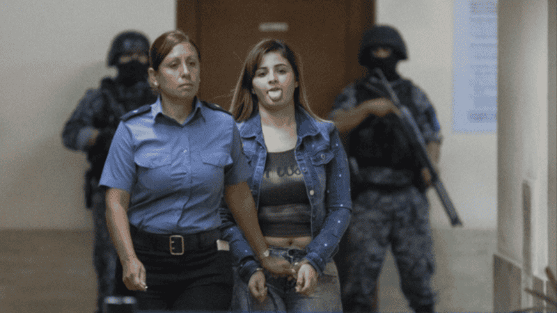 Selerpe, siete años atrás, en una de sus tantas visitas a los Tribunales de Rosario.
