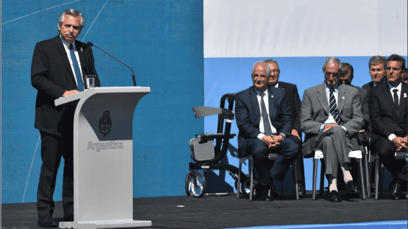 A 40 años de Malvinas, Fernández encabezó el acto oficial