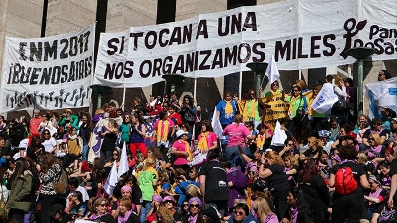 Encuentro Nacional de Mujeres en Rosario. (Alan Monzón/Rosario3)