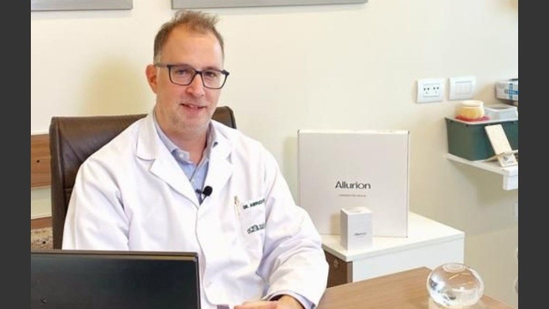 Awruch, codirector del Centro de cirugía bariátrica y metabólica del Sanatorio Británico.