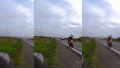 Videos: la caravana de motos canallas a San Nicolás a pesar de la lluvia