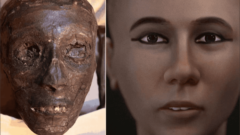 No es la primera vez que los científicos intentan reconstruir la imagen del joven faraón. 