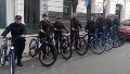 Bicipolicías: entregaron bicicletas a agentes que patrullarán parques, zonas comerciales de Rosario y Puerto Norte
