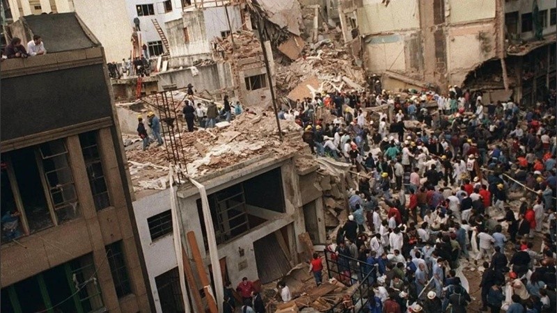 La Amia explotó el 18 de julio de 1994.