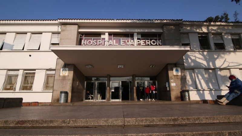El hombre murió en el Hospital Eva Perón.