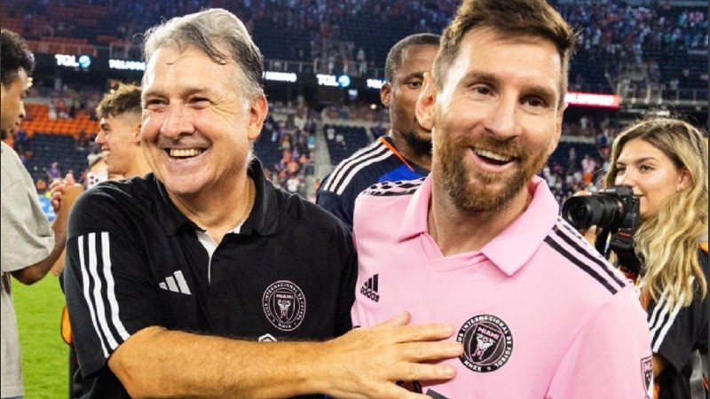 El Tata Martino y Messi, la conexión rosarina que alimenta la chance del amistoso entre Newell's e Inter Miami.