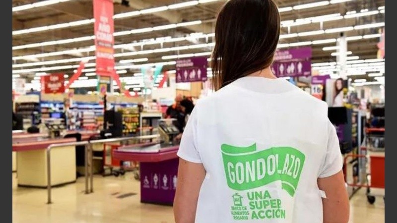 Cerca de 70 bocas de supermercados participarán de la acción soldiaria.