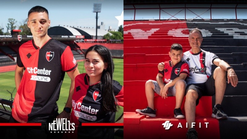 La nueva ropa de Newell's ya se consigue en las tiendas del club.