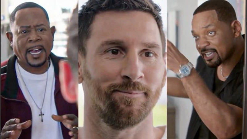 Lionel Messi apareció en un trailer de Bad Boys.