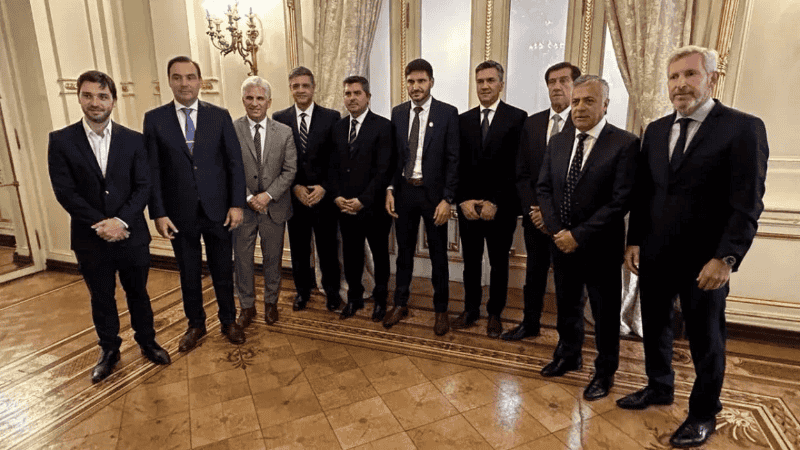 Los gobernadores de Juntos por el Cambio, un sello que cada día pierde más sentido.
