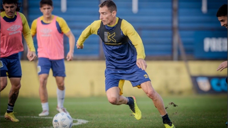 Marco Ruben, el goleador histórico que volvió al club de sus amores para lo que resta de la temporada.