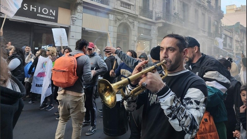 Multitudinaria marcha contra el flagelo de la droga entre los más chicos y más pobres.