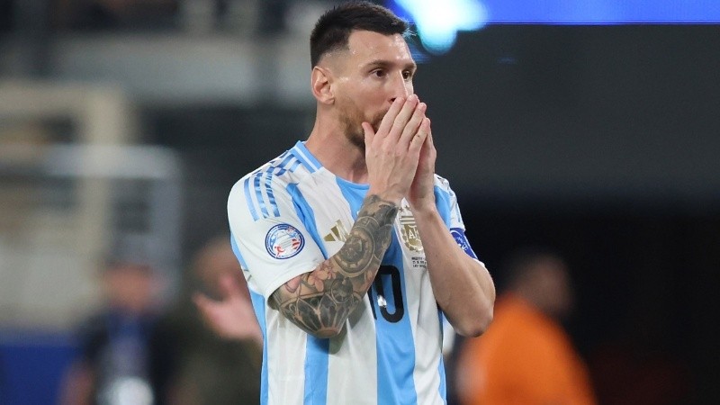 Messi está jugando su séptima Copa América.
