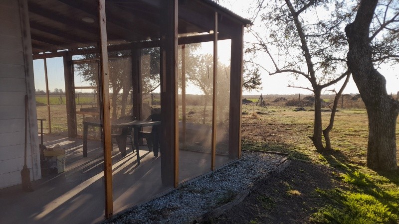 La casa fue construida en 2022: una evidencia de que el proyecto es a largo plazo.