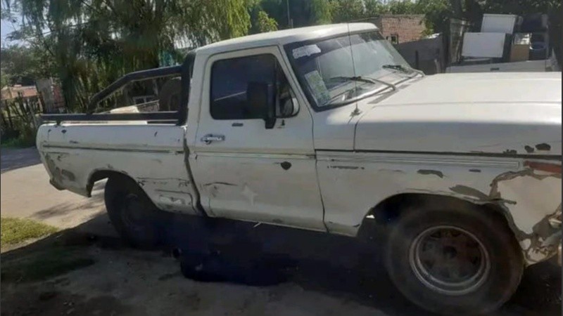 La camioneta estaba en San Nicolás