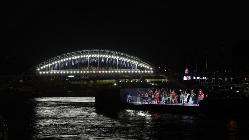 Ceremonia de inauguración de los Juegos Olímpicos de París 2024.