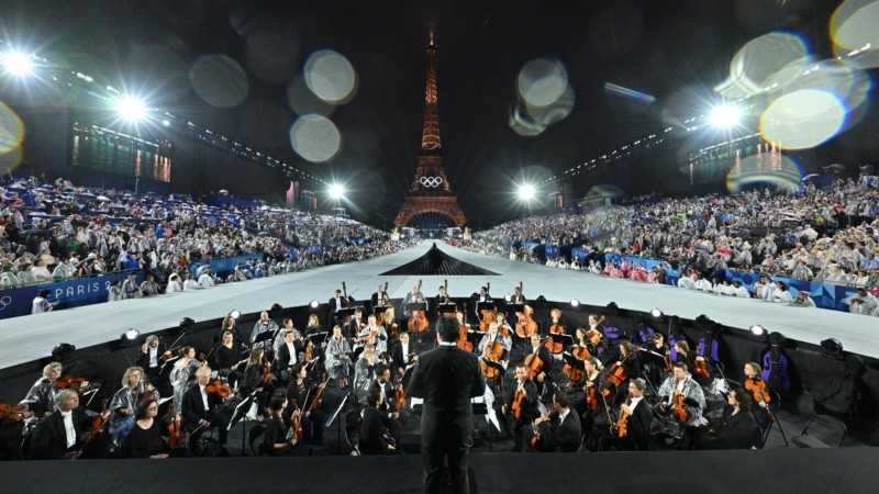 Ceremonia de inauguración de los Juegos Olímpicos de París 2024.