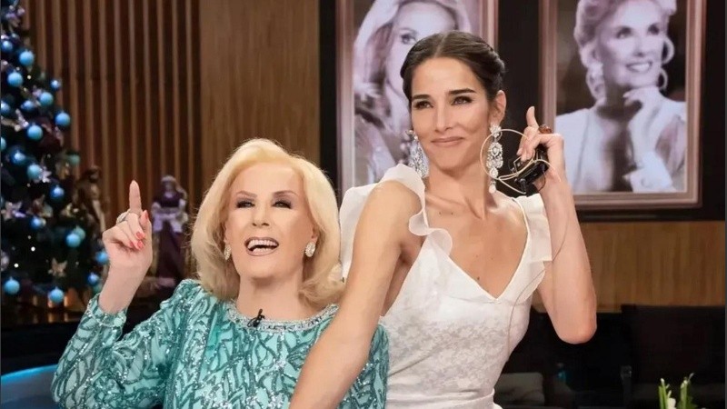 Mirtha Legrand y Juana Viale.