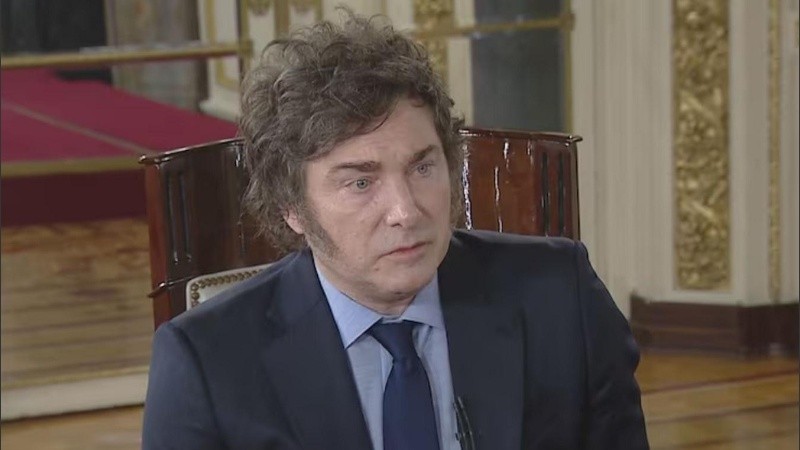 El presidente Javier Milei.