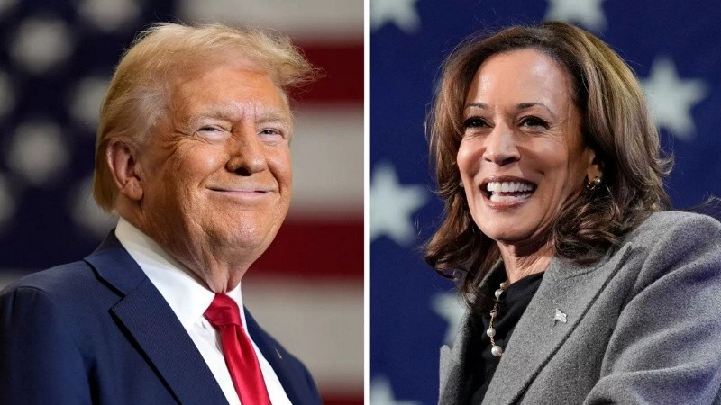 El resultado de las elecciones presidenciales en Estados Unidos se anticipa con una virtual paridad entre Donald Trump y Kamala Harris.