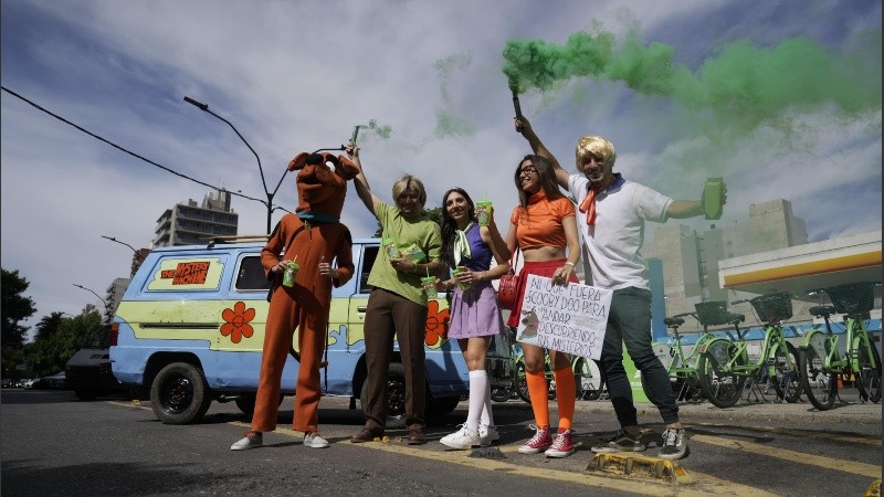 Postales de la bajada de Medicina 2024.