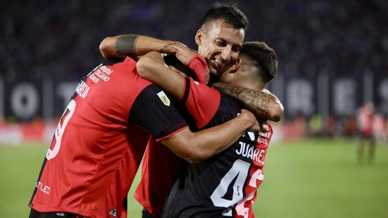 Vangioni se despidió de Newell's con la alegría de una victoria.