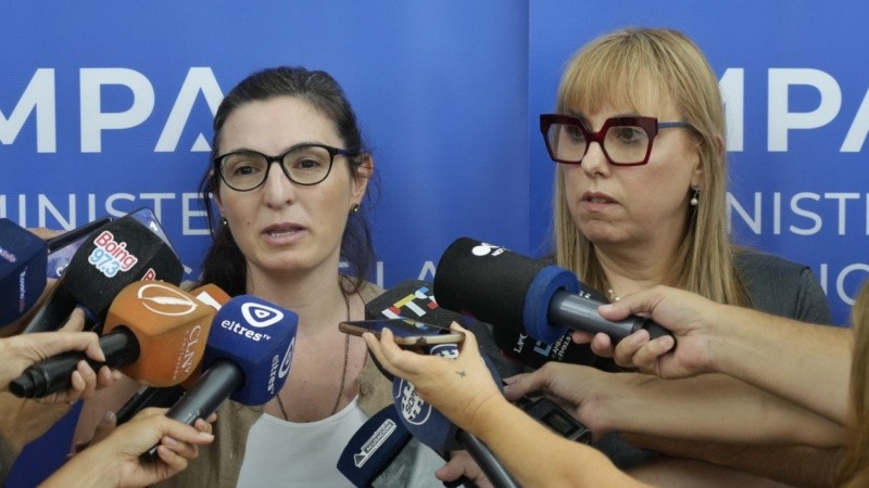 Las fiscales Mariana Prunotto y Valeria Piazza Iglesias.