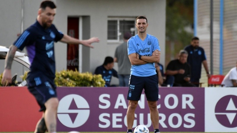 Entre Lionel y Lionel crece la ilusión a medida que se acerca la próxima Copa.