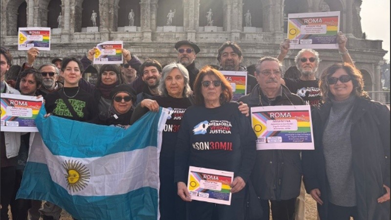 Movilización antifascista en Roma.