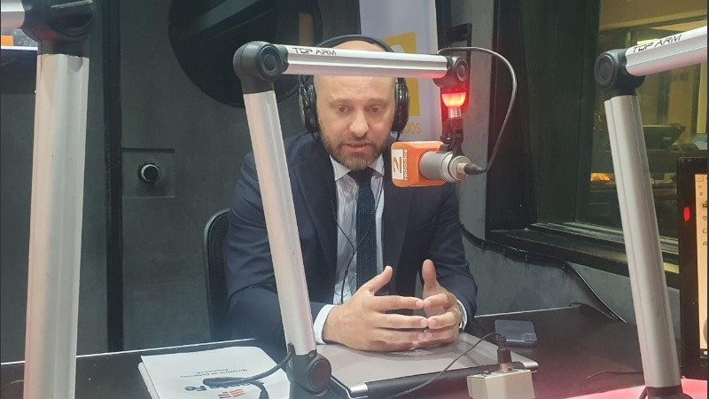 El ministro de Desarrollo Productivo, Gustavo Puccini