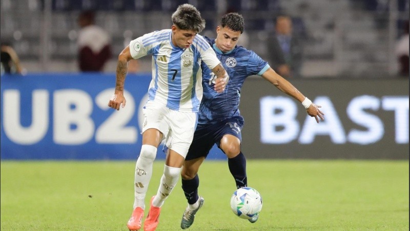 Argentina no pudo ante Paraguay.