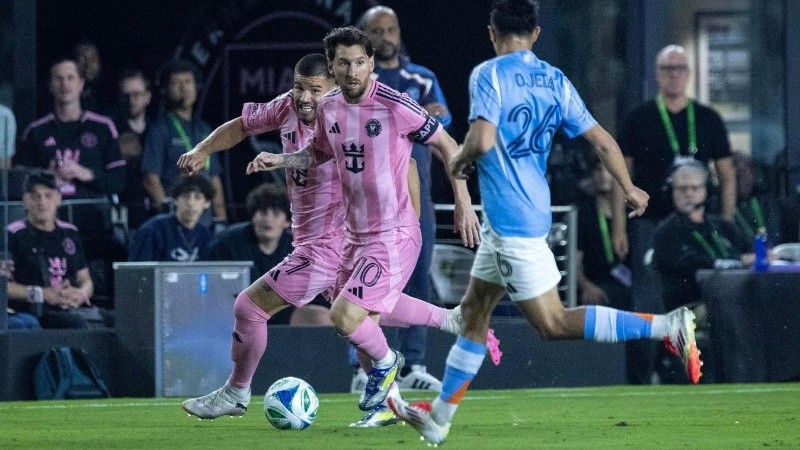 Lionel Messi fue clave en el debut del Inter Miami en la MLS.